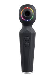 Evolved RainbowSucker SuctWandVibe Blk
