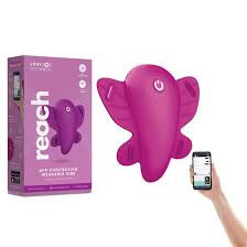 Love Distance Reach App- Controlled Wearable Vibe Rose