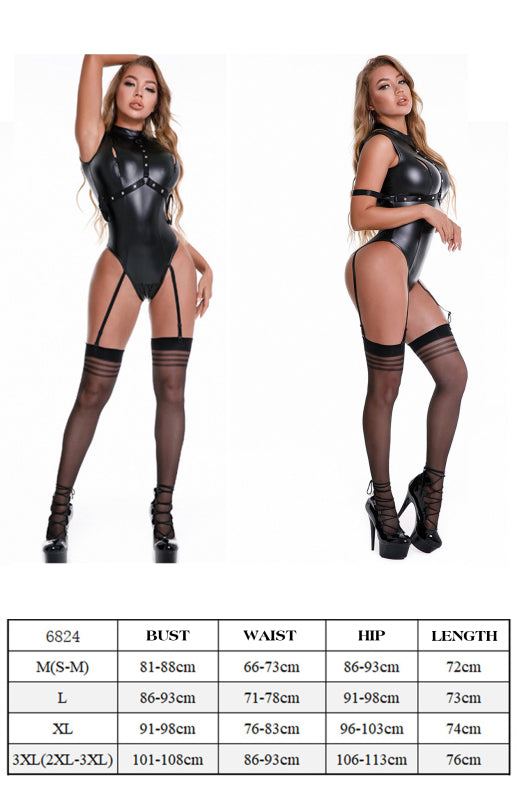 Obey Me – Zip-Up Patent Leather Fantasy