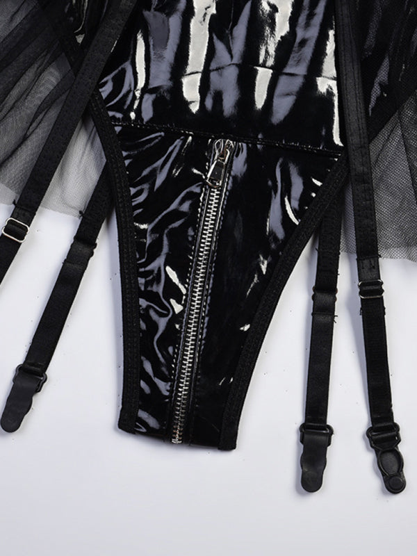 Dungeon Doll – PU Leather Kink Fantasy