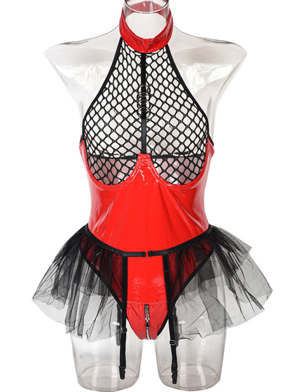 Dungeon Doll – PU Leather Kink Fantasy