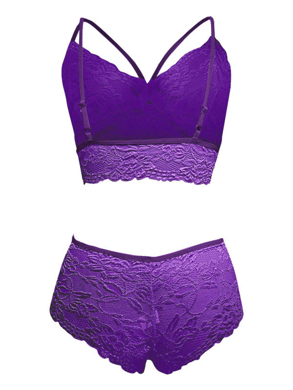 Midnight Allure – European Lace Seduction Set