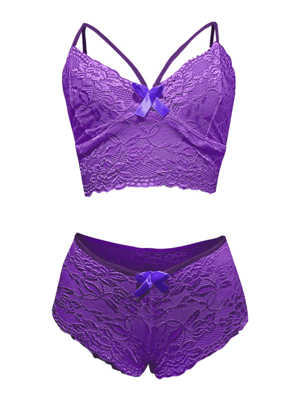 Midnight Allure – European Lace Seduction Set
