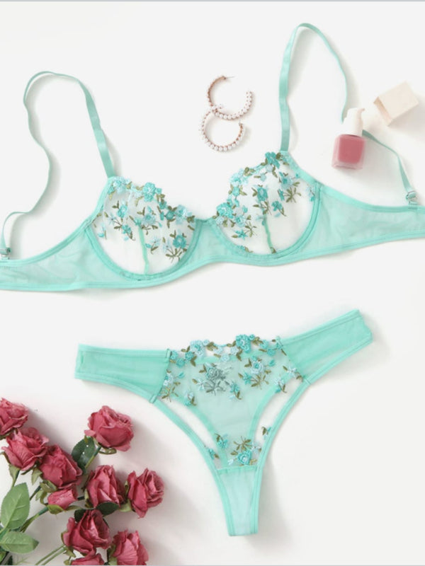 Petals & Pleasure – Sheer Floral Fantasy