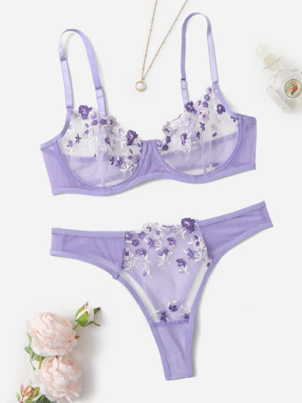 Petals & Pleasure – Sheer Floral Fantasy