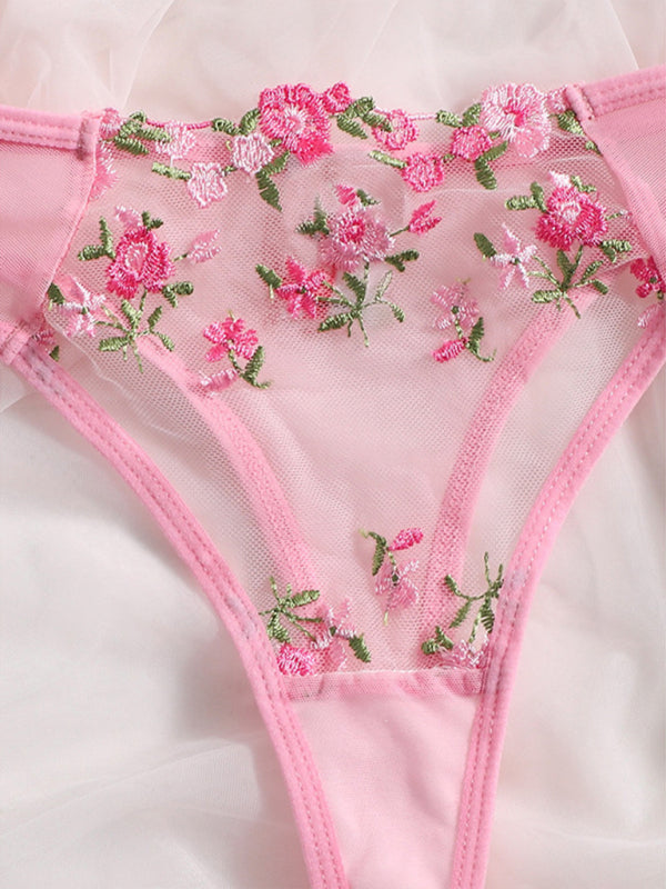 Petals & Pleasure – Sheer Floral Fantasy