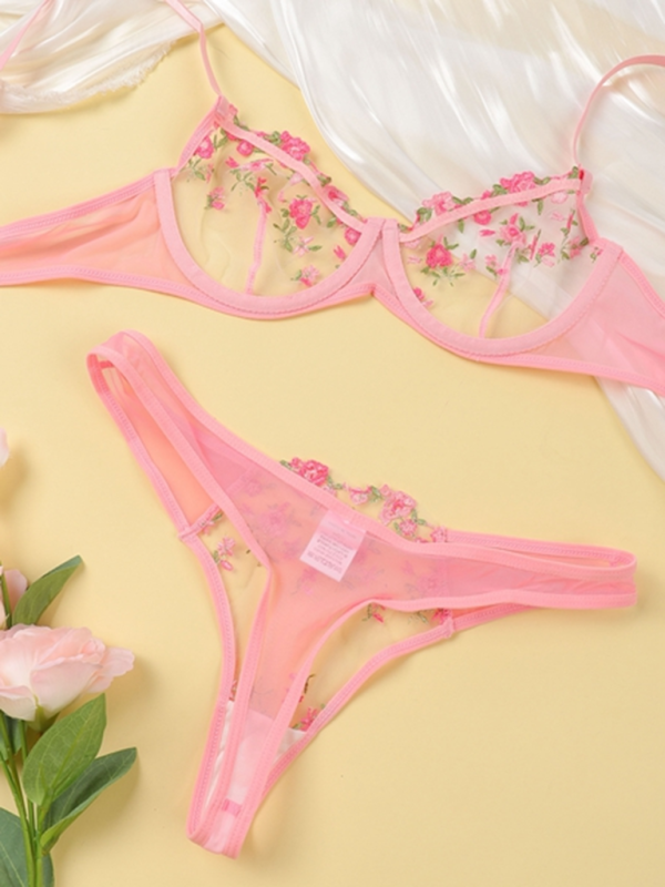 Petals & Pleasure – Sheer Floral Fantasy