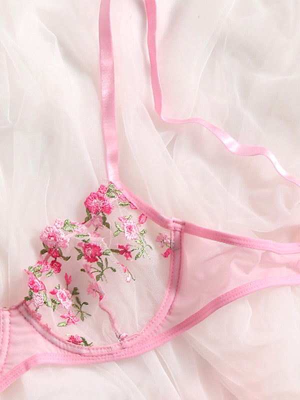 Petals & Pleasure – Sheer Floral Fantasy