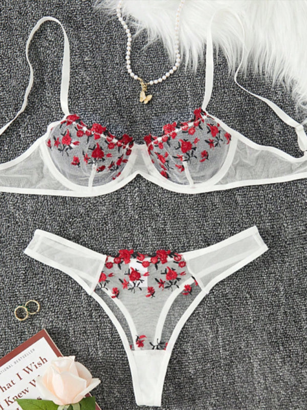 Petals & Pleasure – Sheer Floral Fantasy