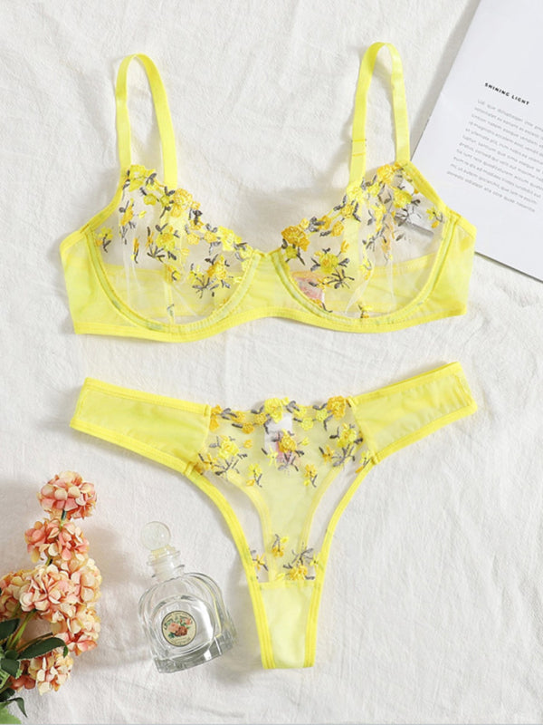 Petals & Pleasure – Sheer Floral Fantasy