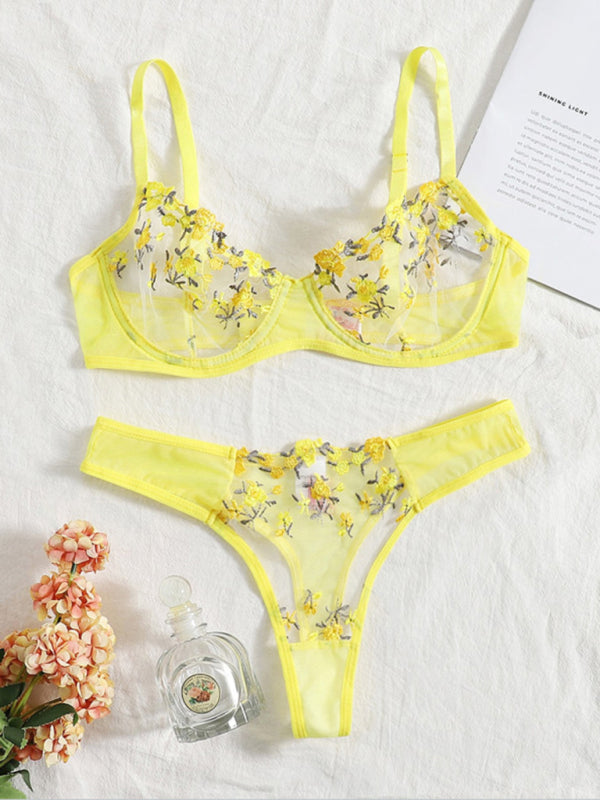 Petals & Pleasure – Sheer Floral Fantasy