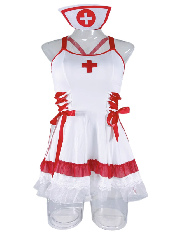 Naughty by Nature – Nurse Halter Roleplay Dress
