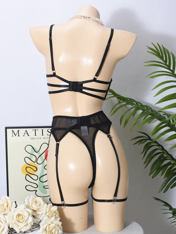 Diamond Heart – Sparkling Love Sticker Lingerie Set