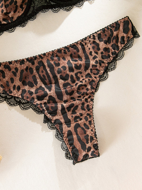Panther’s Flame – Lace Leopard Seduction Set