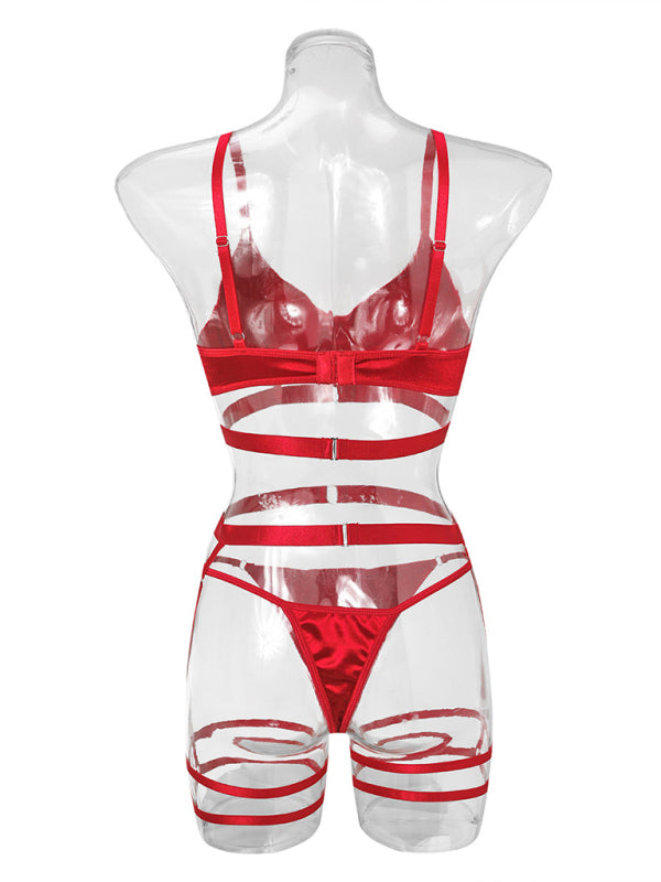 Sinful Scarlet – Four-Piece Passion Play Set